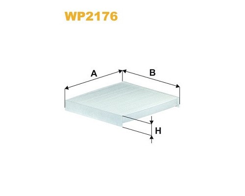 Фільтр салону Wixfiltron WP2176