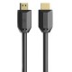 Кабель мультимедійний HDMI to HDMI 2.0m V2.0 4K60Hz HP (DHC-HD01-02M) 
