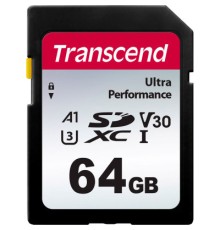 Карта пам'яті Transcend 64GB SD class 10 UHS-I U3 4K (TS64GSDC340S)