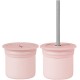 Поїльник-непроливайка MinikOiOi Sip+Snack - Pinky Pink / Powder Grey (101100108)