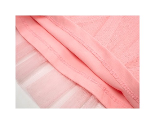 Плаття дитяче Breeze з мереживом та фатиновою спідницею (17805-92G-peach)
