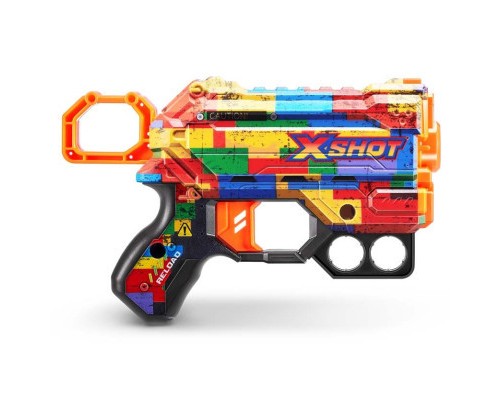 Іграшкова зброя Zuru X-Shot Швидкострільний бластер Skins Menace Striper (8 патронів) (36515N)