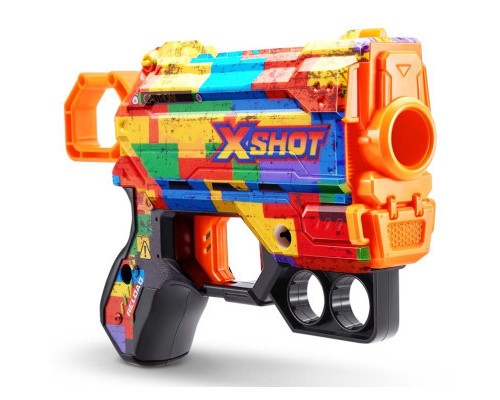 Іграшкова зброя Zuru X-Shot Швидкострільний бластер Skins Menace Striper (8 патронів) (36515N)