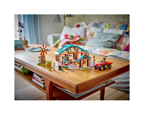 Конструктор LEGO Friends Притулок для сільськогосподарських тварин 489 деталей (42617)