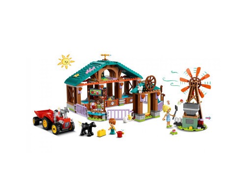Конструктор LEGO Friends Притулок для сільськогосподарських тварин 489 деталей (42617)