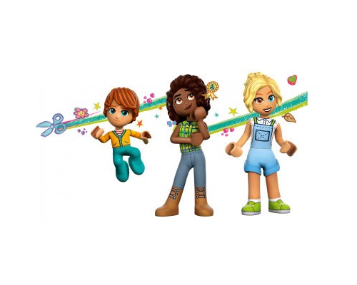 Конструктор LEGO Friends Притулок для сільськогосподарських тварин 489 деталей (42617)