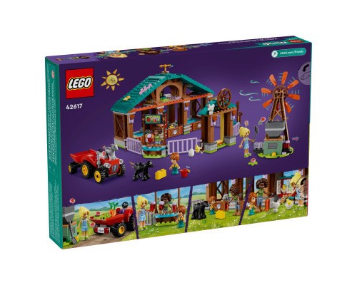Конструктор LEGO Friends Притулок для сільськогосподарських тварин 489 деталей (42617)
