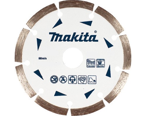 Круг відрізний Makita алмазний по бетону та мармуру сегмент 180x22.23 мм (D-52772)