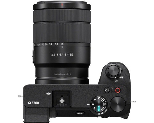 Цифровий фотоапарат Sony Alpha 6700 kit 18-135 Black (ILCE6700MB.CEC)