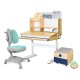 Парта з кріслом Mealux Timberdesk S (парта+кресло+тумба) (BD-685 S+ box BD 920-2 BL+Y-115 TG)