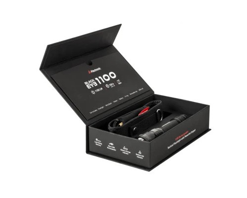 Ліхтар Mactronic тактичний Black Eye 1100 (1100 Lm) Recharg Type-C (THH0048)