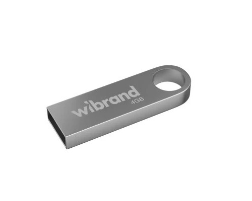USB флеш накопичувач Wibrand 4GB Puma Silver USB 2.0 (WI2.0/PU4U1S) 