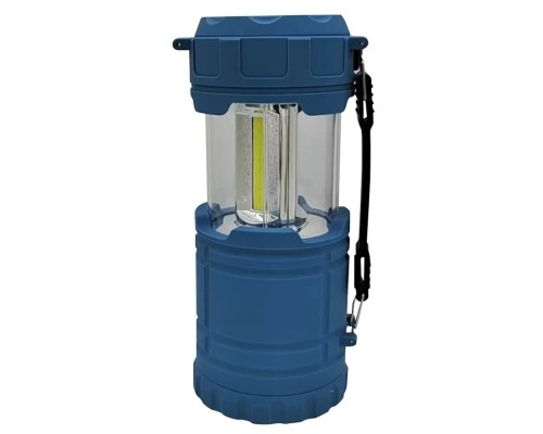 Ліхтар Quantum Nice blue 1WLED + 3WCOB 3xAА (QM-FL3041)
