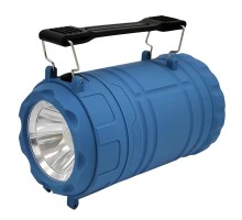 Ліхтар Quantum Nice blue 1WLED + 3WCOB 3xAА (QM-FL3041)