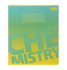 Зошит ZiBi предметний GRADIENT 48 аркушів клітинка, хімія (ZB.1702-06)