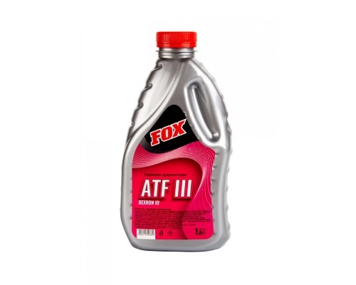 Трансмісійна олива Fox ATF DIII 1л ПЕТ