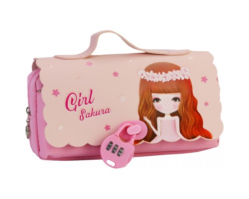 Пенал Cool For School 1 відділення Рожевий (CF7473-pink) Пенал Cool For School 1 відділення Рожевий (CF7473-pink)