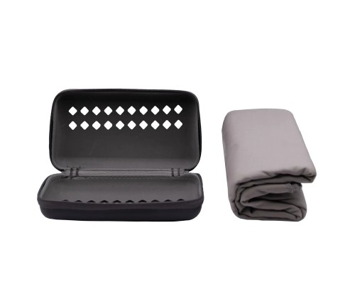 Туристичний рушник Tribe з мікрофібри в чохлі Pocket Towel 75х150 XL Grey (T-LC-0001-XL-grey)