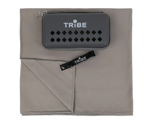 Туристичний рушник Tribe з мікрофібри в чохлі Pocket Towel 75х150 XL Grey (T-LC-0001-XL-grey)