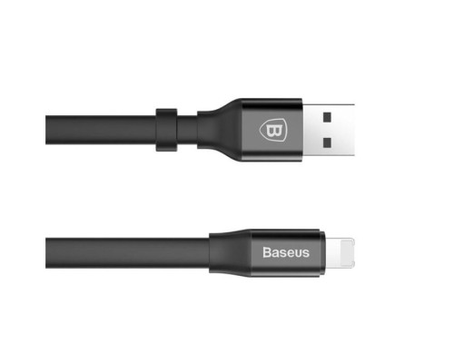 Дата кабель USB 2.0 AM to Lightning/MicroUSB 0.23m 2A Baseus (CALMBJ-01)