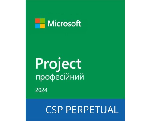 Офісний додаток Microsoft Project Professional 2024 Commercial Software, Perpetual (DG7GMGF0PN45_0001)