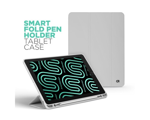 Чохол до планшета Armorstandart Smart Fold Pen Apple iPad Air 11 (2024) Light Grey (ARM78123)