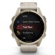 Смарт-годинник Garmin fenix 8 43mm, AMOLED, Saph, SftGldSS/FogGryLeatherBnd, Excl, GPS (010-02903-40)