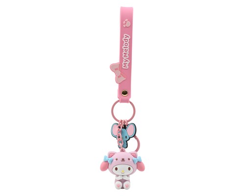 Брелок Hello Kitty Май Мелоді з тваринкою (11541) Брелок Hello Kitty Май Мелоді з тваринкою (11541)