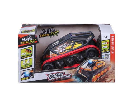 Радіокерована іграшка Maisto Всюдихід Tech Cyklone Attack чорно-червоний (82755 grey/red)