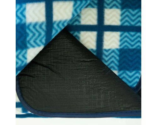 Туристичний килимок Tramp флісовий 150х135см Blue (TRS-057.22)