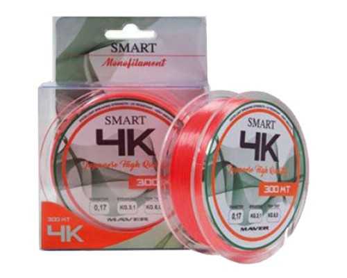 Волосінь Smart 4K 300m 0.25mm 7.5kg (1300.30.70)