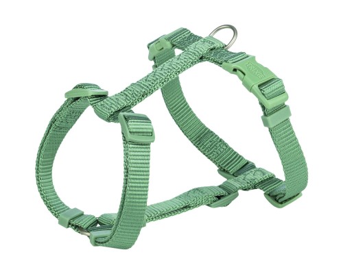 Шлея для собак Trixie Premium H-harness L 60-87 см 25 мм Світло-зелена (4053032673083)