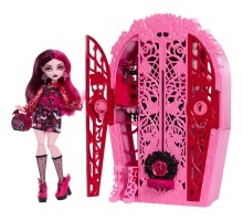 Лялька Monster High Набір-сюрприз Жахо-секрети Дракулори серії Цвіт та темрява (HYT72)