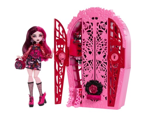 Лялька Monster High Набір-сюрприз Жахо-секрети Дракулори серії Цвіт та темрява (HYT72)