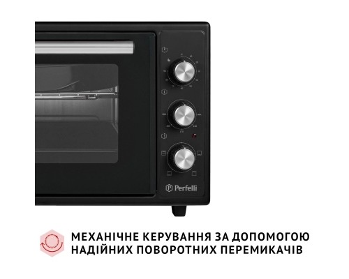 Електропіч Perfelli MIRAGE 37 BLACK