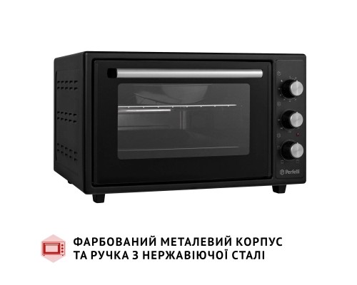 Електропіч Perfelli MIRAGE 37 BLACK