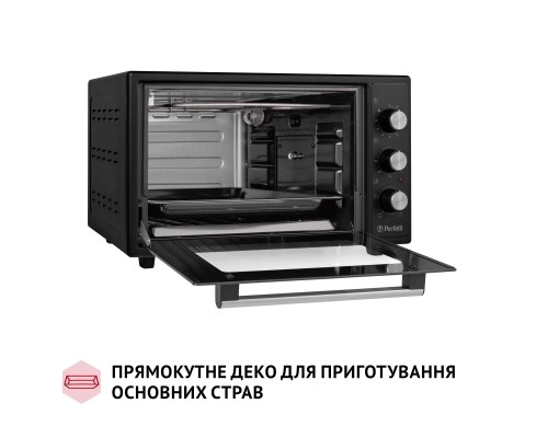 Електропіч Perfelli MIRAGE 37 BLACK