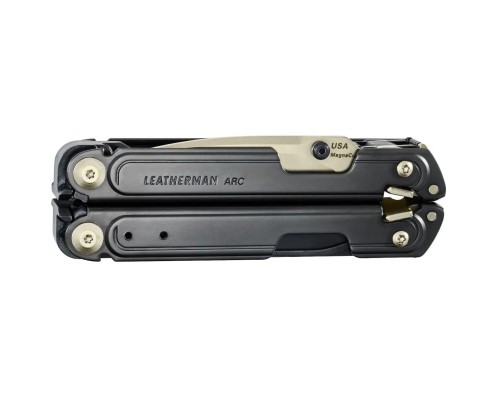 Мультитул Leatherman ARC Obsidian Limited + шкіряний чохол (833207)