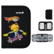 Пенал Kite 622-2 Hot Wheels, 1 відділення, 2 відворот (HW25-622-2)