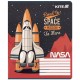 Зошит Kite NASA, 12 аркушів, клітинка (NS25-232)