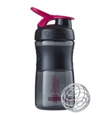 Шейкер спортивний BlenderBottle SportMixer Flip 20oz/590ml Black/Pink (SM 20oz Black/Pink)
