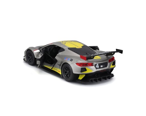 Машина Bburago Chevrolet Corvette C8.R (124) (18-28024)