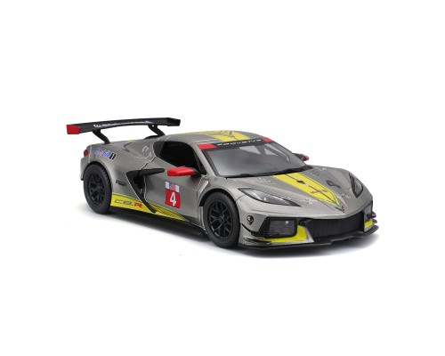 Машина Bburago Chevrolet Corvette C8.R (124) (18-28024)