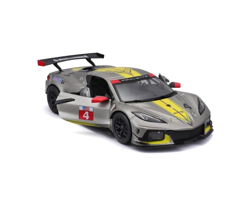 Машина Bburago Chevrolet Corvette C8.R (124) (18-28024)