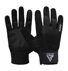 Рукавички для фітнесу RDX W1 Full Finger Plus Black S (WGA-W1FB-S+)
