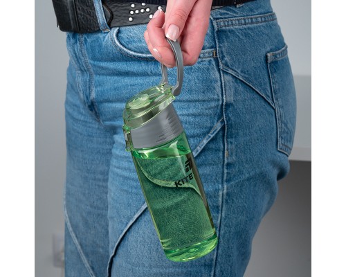 Поїльник-непроливайка Kite 550 мл, зелена (K25-401-3)