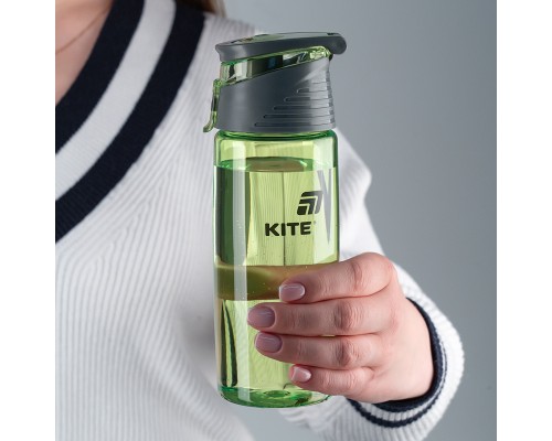 Поїльник-непроливайка Kite 550 мл, зелена (K25-401-3)