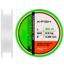 Флюорокарбон X-Fish FCoated 20m 0.28mm 5.9kg (1917.01.46)