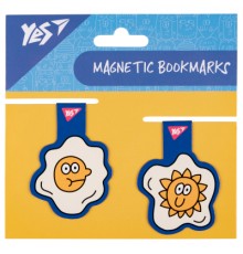Закладки для книг Yes магнітні Stand with Ukraine, 2шт, блакитні (708124)