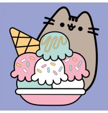 Картина по номерам Santi Пушин. Морозиво 25х25 см LED підсвітка (955013)